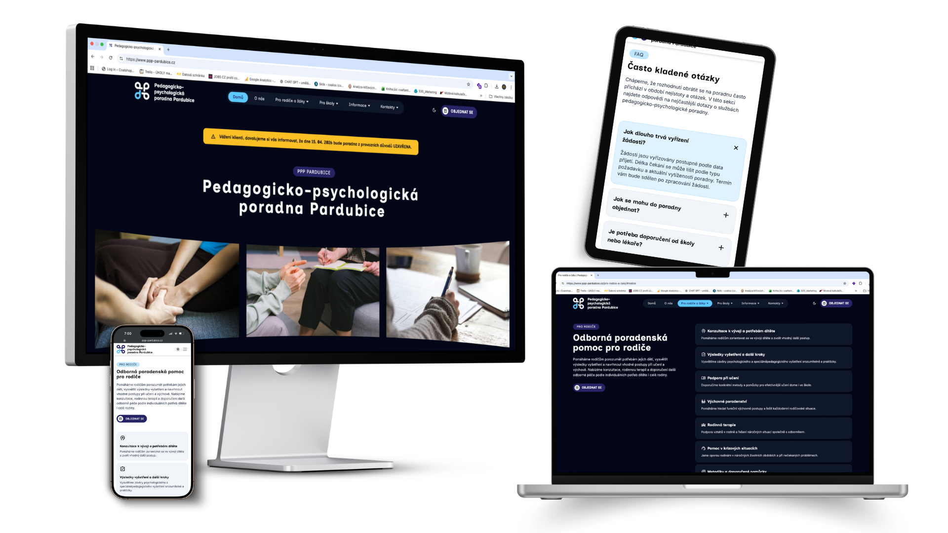 PPP Pardubice — nový web, logo a brand manuál